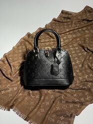 Сумка жіноча Louis Vuitton Alma Total Black Арт 01123