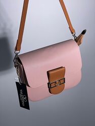 Сумка жіноча Valentino Bag Pink/Brown Арт 25002  