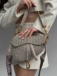 Сумка жіноча клатч Dior Saddle beige ART 3302  