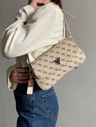 Стильна жіноча сумка Guess Cordelia Flap Shoulder Bag Beige Арт 17086 