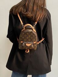 Рюкзак молодіжний Louis Vuitton Palm Springs Mini Brown/Camel Арт 01163 