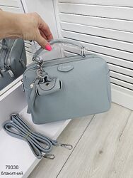 Гарний клатч на 2 відділи з екошкіри КОД 79338