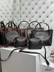 Комплект сумкаклатч Код 4331 Шкірозамінник 