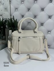 Сумочка на кожен день на 2 окремих відділи Код 5035 Екошкіра 