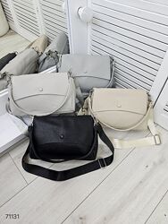 Стильний клатч на 3 відділи з м&acuteякої Еко шкіри КОД 71131