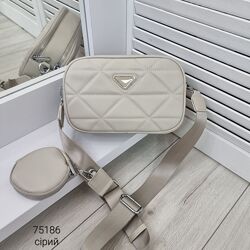 Дуже гарний, стильний клатч на 2 відділи з еко шкіри КОД 75186