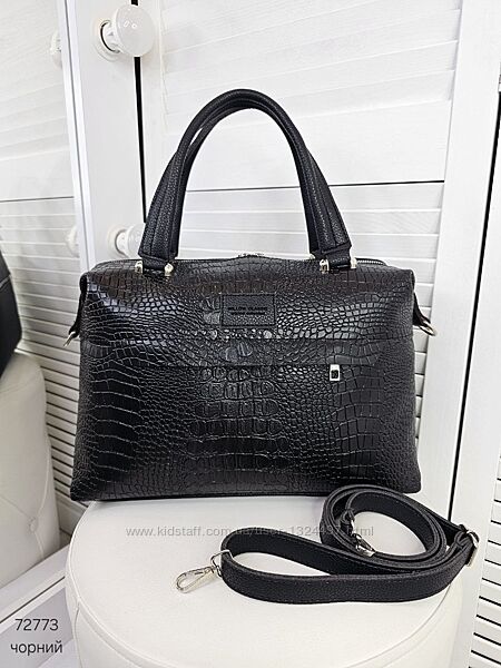 Стильна сумка з екошкіри Код 72773