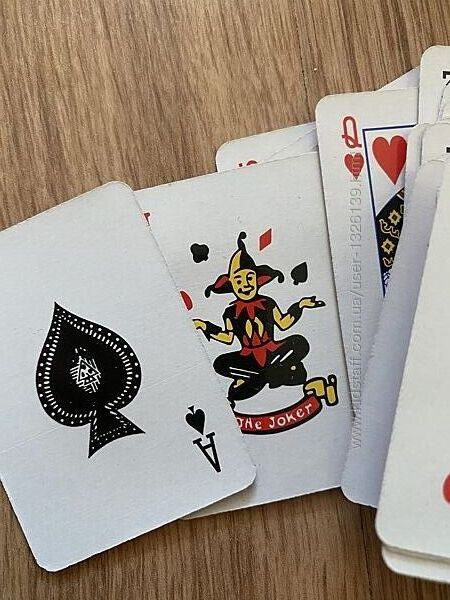 Карты карманные. Мини колода карт для покера .  