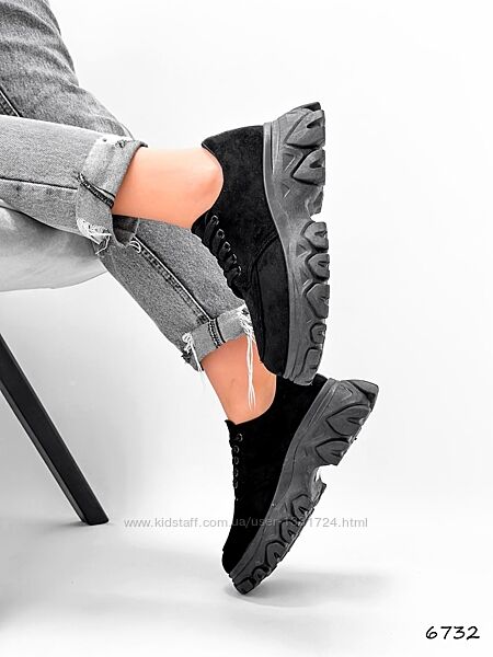 Замшевые кроссовки женские Женские кроссовки на платформе  38,39