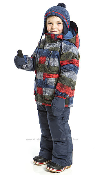 Зимовий комплект Peluche&Tartine для хлопчика на 3 роки на зріст 95-105 см