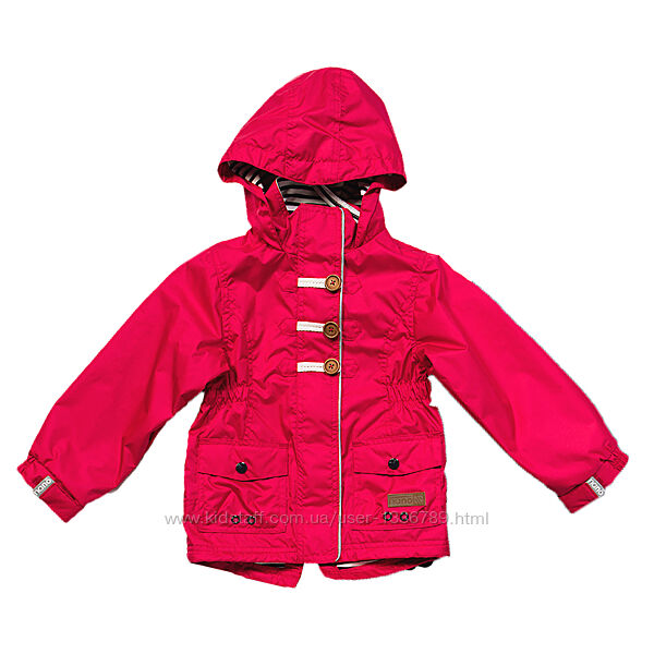 Весняна куртка-вітрівка для дівчинки, ТМ NANO, розміри від 1 до 10 років