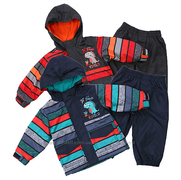 Демісезонний комплект для хлопчика р.68-98 куртка штани ТМ Peluche Канада
