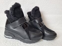 Philipp Plein зима Женские ботинки с мехом кожа полуботинки Филипп Плейн 