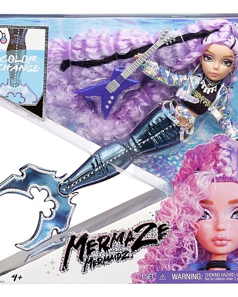 Лялька русалка Mermaze Mermaidz Color Change  Riviera Mermaid Fashion Doll 