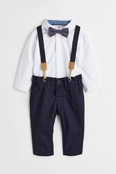 Нарядний костюм хлопчику 3/4 роки 104 H&M сорочка та чіноси