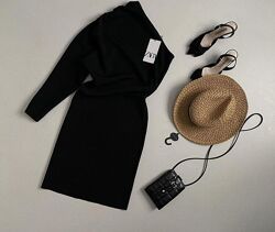 Нова розкішна вечірня сукня zara на одне плече