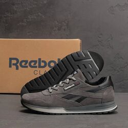 Мужские кроссовки с логотипом/натуральный замш/качество