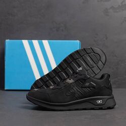 Мужские кроссовки с логотипом / натуральная кожа / качество