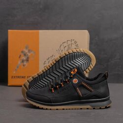 Мужские кроссовки с логотипом / натуральная кожа / качество