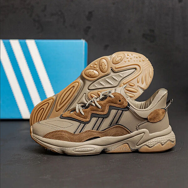 Мужские демисезонные кроссовки / PU кожа, замш / качество