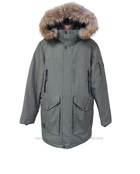 Розпродаж Чоловіча зимова подовжена куртка парка аляска Omgalikc