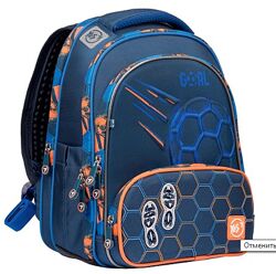 Рюкзак школьный каркасный YES S-30 JUNO ULTRA Premium Goal, 1-3 класс