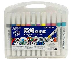 Наборы акриловых маркеров Aodemei Acrylic Marker 24/36/48 цветов