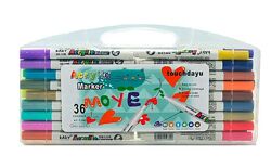 Наборы акриловых маркеров Moye Acrylic Marker 36/48 цветов