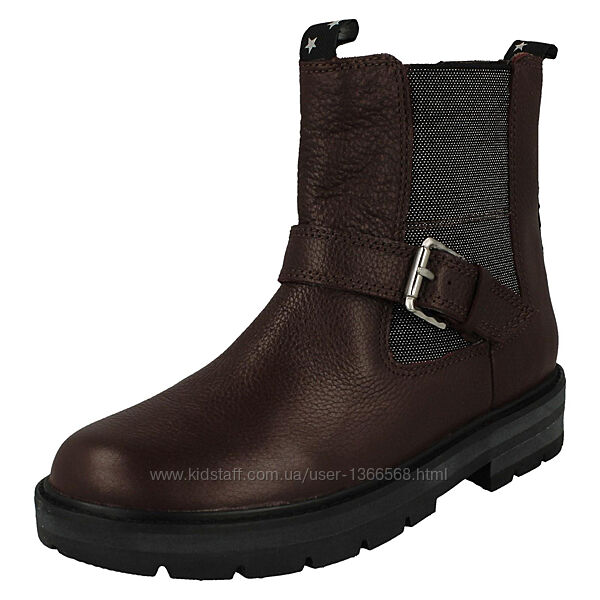 Шкіряні черевики clarks prague river