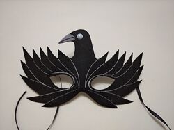 Карнавальная маска ворона