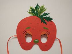 Карнавальна маска Морква