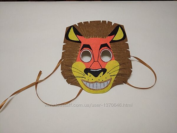 Карнавальная маска Лев