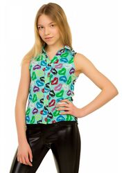 Літня блузка для дівчинки Губки, 146-152р. Ташкан