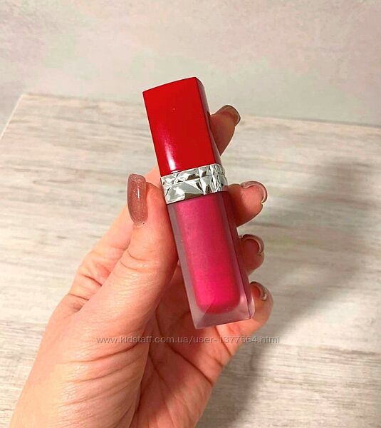 Жидкая помада для губ Dior rouge dior ultra care liquid lipstick номер 760