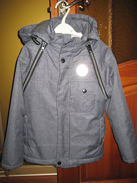 Куртка-жилетка на мальчика 116-122 см