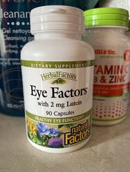 Natural Factors, Eye Factors 90 капс. , комплекс для глаз, для зрения