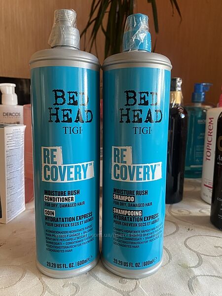 Зволожуючий шампунь  і кондіціонер TiGi Bed Head Recovery 600 мл 