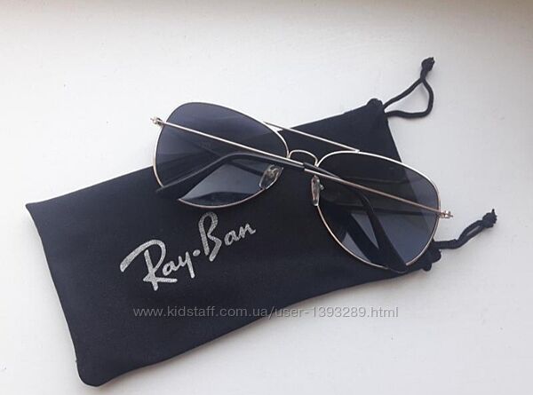 Новые солнцезащитные очки Ray-Ban черные 