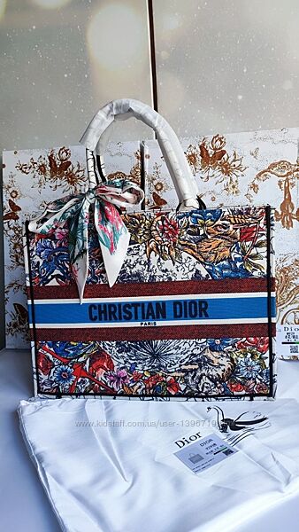 Женская сумка шоппер Dior book tote