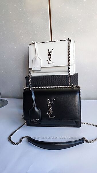 Женская кожаная сумка Yves Saint Laurent