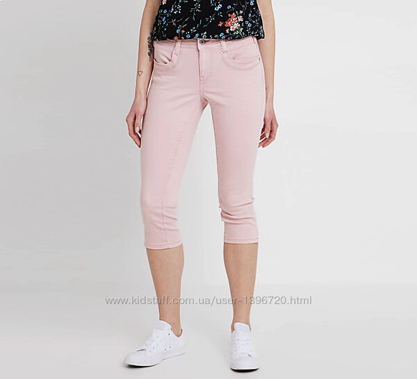 Летние джинсовые бриджи светло розовые шорты женские XXS