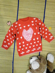 распродажа Джемпер свитер для девочки 4года Турция