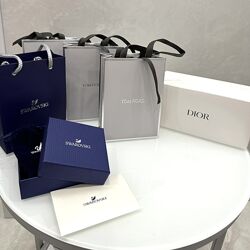 Брендовий пакет, подарункове пакування Tom Ford, Dior, Swarovski