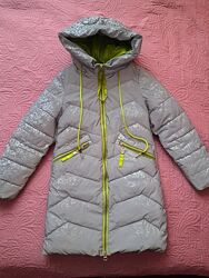 Зимовий пуховик для дівчинки 9-12 років