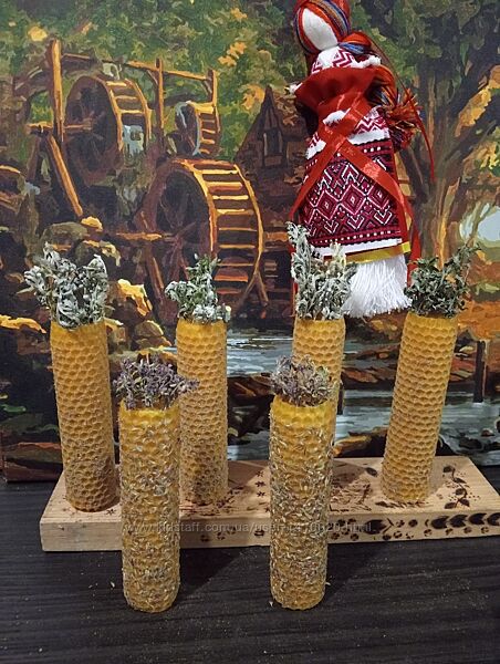 Свеча с полынью. Чистка дома. Энергетическая чистка