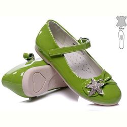 Розпродаж Туфлі для дівчинки 31-36р. натуральна шкіра туфлі на свято