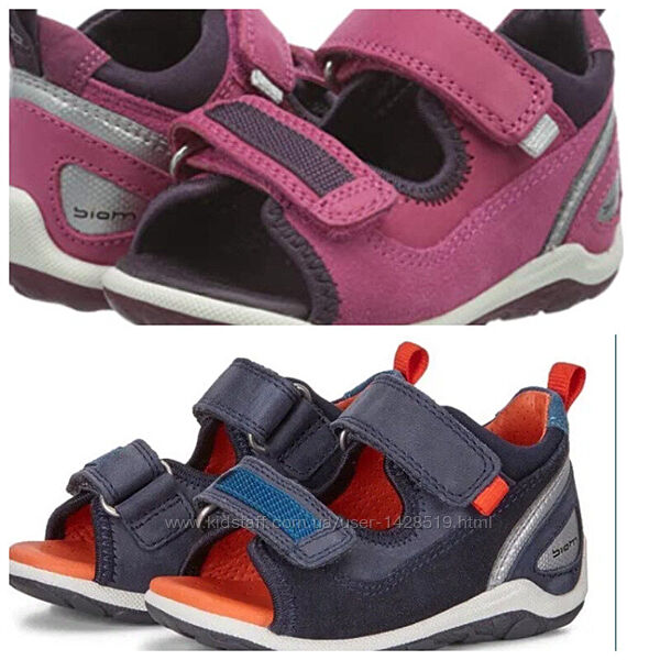 Кожаные босоножки Ecco Biom Mini 