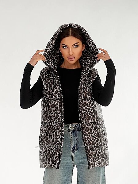 Жилетка Леопард