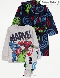 Комлект піжама і халат Марвел Marvel George 9-10