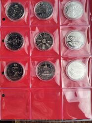 Набір ювілейних монет НБУ за 2021 рік, 8 монет.